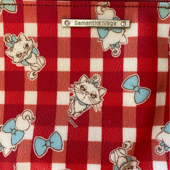 Samantha Vega Disney Collaboration Marie Logo Zipper Pouch - Picture 3 of 6